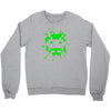 space invader 2 splat Crewneck Sweatshirt