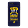nobody exists on purpose iPhone 7 Plus Case
