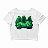 creeper squad Crop Top