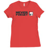 never forget Ladies Fitted T-Shirt