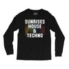 Sunrises House &amp; Techno Long Sleeve Shirts