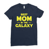 Best Mom in the Galaxy Ladies Fitted T-Shirt