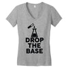drop base Women's V-Neck T-Shirt