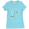 Space (f96) Ladies Fitted T-Shirt