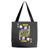 party king design funny humor cool graph baseball Tote Bags