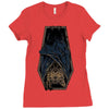 bat music Ladies Fitted T-Shirt