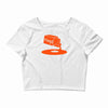 vinyl record Crop Top