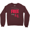 free through tk582 best trending Crewneck Sweatshirt