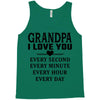 I Love You Grandpa Tank Top