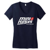 minininjas Women's V-Neck T-Shirt