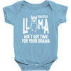 nurse lama Baby Bodysuit