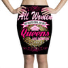 quens are born [your date] Pencil Skirts
