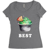 Best Friends Tacos Women's Triblend Scoop T-shirt