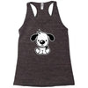 cute dog Racerback Tank