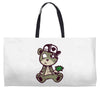crew five hustla Weekender Totes