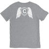 letter c with wings V-Neck Tee