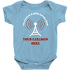 amateur ham radio callsign antenna Baby Onesie