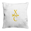 cross country running Throw Pillow