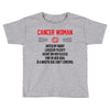 Cancer Woman Toddler T-shirt