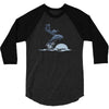 dolphin rider 3/4 Sleeve Shirt