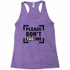 Please Don't Tag Me Racerback Tank