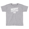 beery christmas hops drinking beer funny Toddler T-shirt