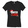 banter claus funny Women's V-Neck T-Shirt