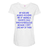 favorite child Maternity Scoop Neck T-shirt