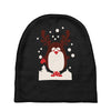 santa reindeer penguin christmas Baby Beanies