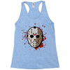 jason voorhees mask Racerback Tank