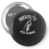 rockin' it old school bass Pin-back button