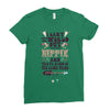 hippie Ladies Fitted T-Shirt