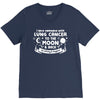 I Love Someone with Lung Cancer to The Moon and Back to Infinity V-Neck Tee