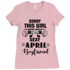 sorry this girl is already taken by a super sexy april boyfriend Ladies Fitted T-Shirt