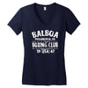 balboa boxing club Women's V-Neck T-Shirt