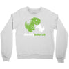 daddysaurus dinosaur dino Crewneck Sweatshirt