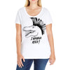 i wanna rock! Ladies Curvy T-Shirt