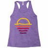 sunset line Racerback Tank