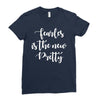 fearless is the new pretty Ladies Fitted T-Shirt