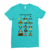 life is a game Ladies Fitted T-Shirt