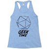 geek time Racerback Tank