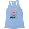 An August Girl Like A Flowers Racerback Tank