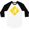 ninja crossing sign 3/4 Sleeve Shirt