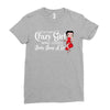 i'm that crazy girl who loves betty boop a lot Ladies Fitted T-Shirt