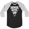 never give up 3/4 Sleeve Shirt