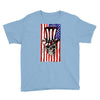 july 4th skull Youth Tee
