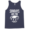 sundays are for football foot ball Tank Top