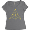 Fano Plane Women's Triblend Scoop T-shirt