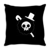 brook flag one piece Throw Pillow