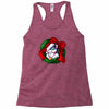 christmas wreath bluebie bust by bluekazenate Racerback Tank